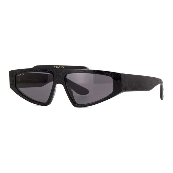 NWT GUCCI SUNGLASSES BLACK MEN EYEWEAR GUCCI - Picture 1 of 3